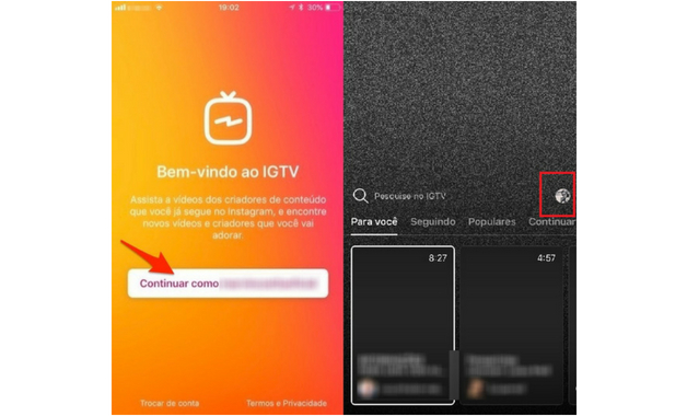 Como acessar o IGTV passo a passo