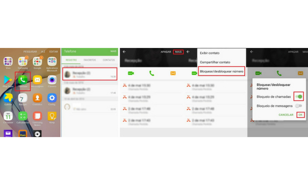 Como bloquear um contato no Android