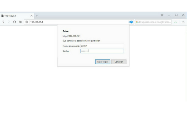 Como configurar o roteador terceiro passo