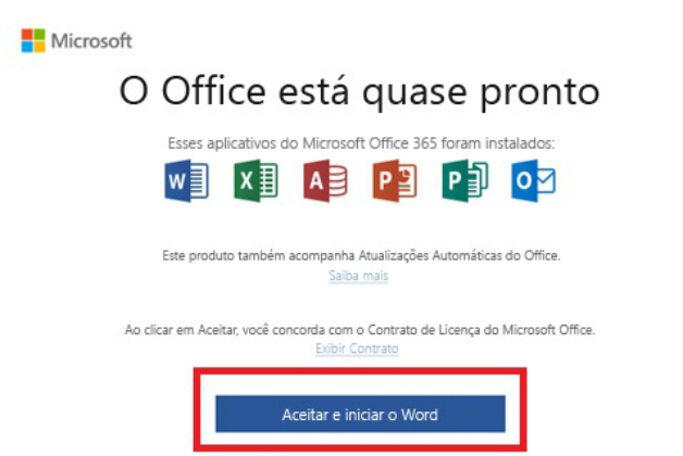 Como instalar o pacote office parte 7