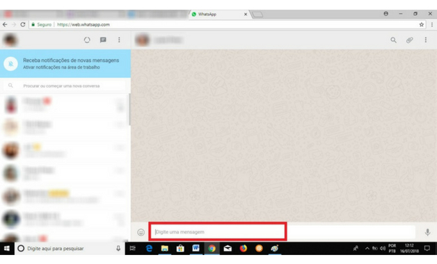 Como usar WhatsApp no PC décimo primeiro passo