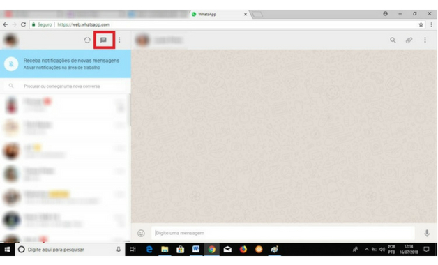 Como usar WhatsApp no PC oitavo passo