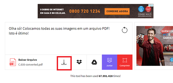 Como converter JPG em PDF