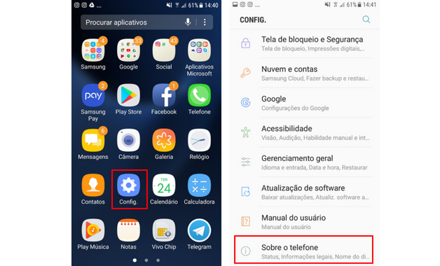 Como resetar celular Samsung