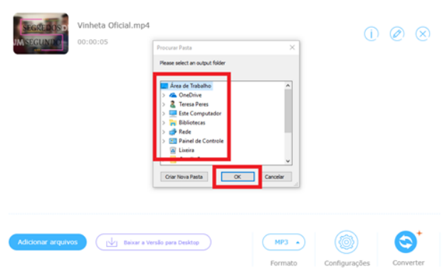 Como converter vídeos em MP3