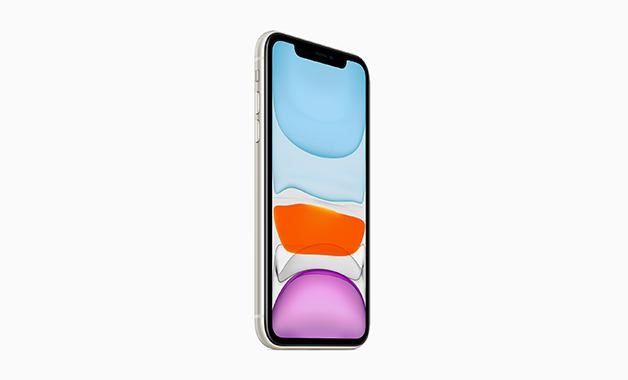Tela do iPhone 11 e do iPhone 11 Pro conta com notch retangular - Foto: Apple Tela do iPhone 11 e do iPhone 11 Pro conta com notch retangular - Foto: Apple