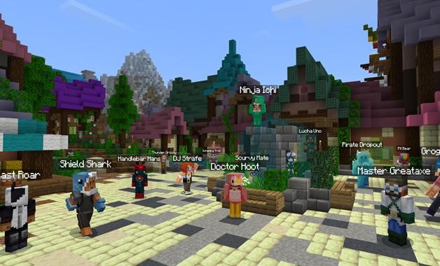 Minecraft, da Mojang. (Foto: Divulgação/Mojang) Minecraft, da Mojang. (Foto: Divulgação/Mojang)
