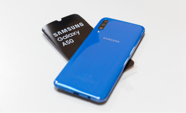 Câmera tripla do Galaxy A50 - Foto: Shutterstock Câmera tripla do Galaxy A50 - Foto: Shutterstock