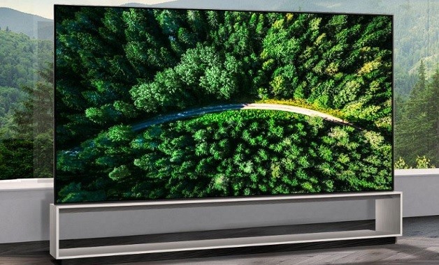 LG investiu na tela OLED em sua Smart TV 8K de primeira linha. / Divulgação: LG LG investiu na tela OLED em sua Smart TV 8K de primeira linha. / Divulgação: LG
