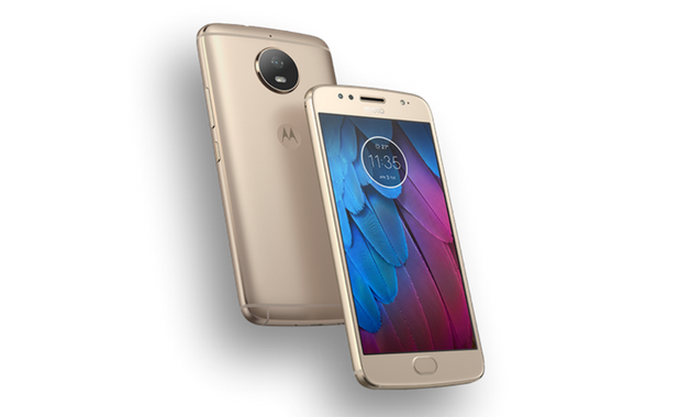 Design do Motorola Moto G5S