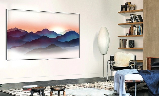 Modo Ambiente integra a TV ao ambiente. / Divulgação: Samsung